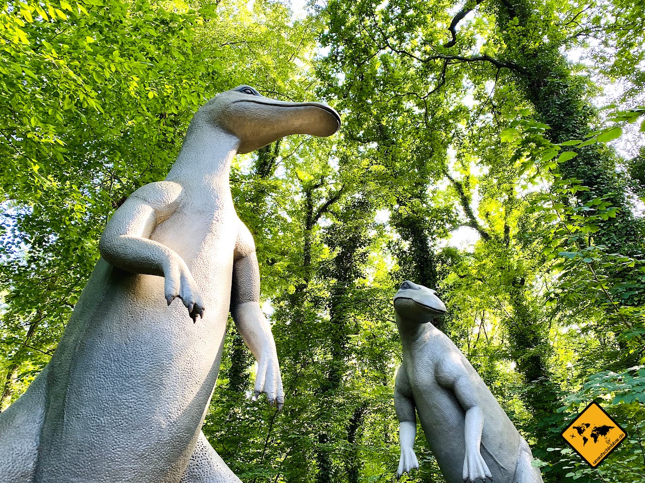 Urlaub mit Kindern in Deutschland Saurierpark Bautzen Sachsen