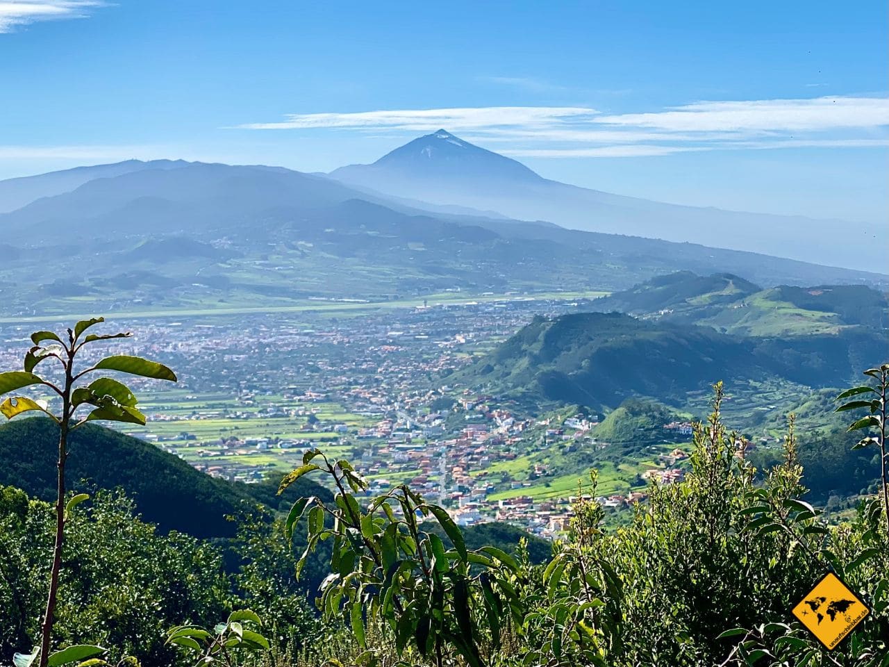 Ausblick Anaga Gebirge Teide