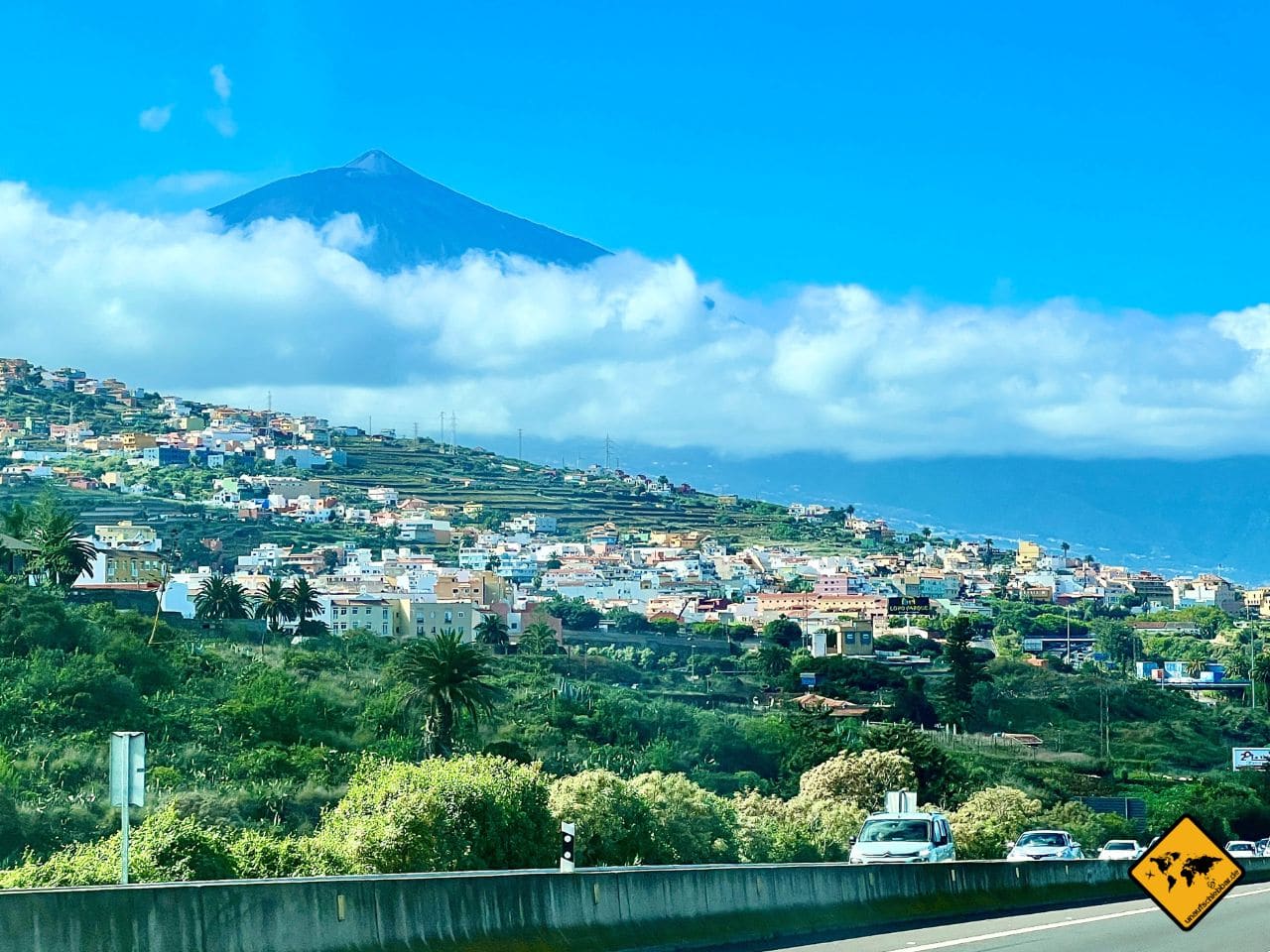 November Teneriffa Nord Teide Autobahn