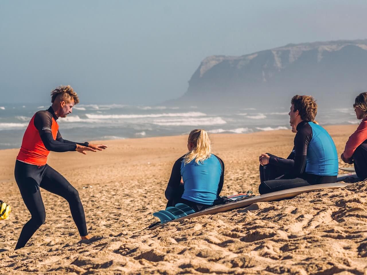 Surfen lernen Portugal Surfkurs Ericiera