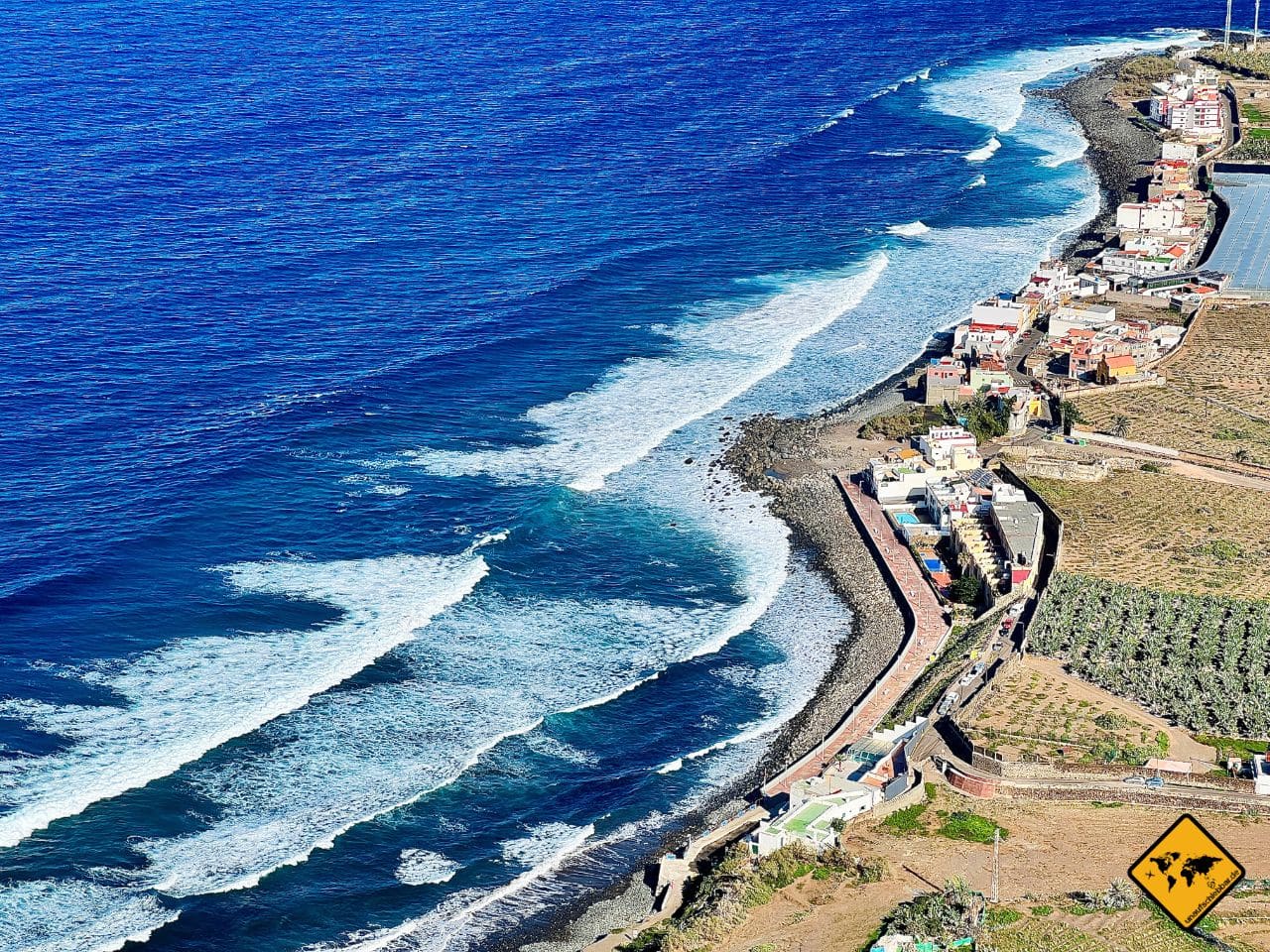 Gran Canaria im Dezember Wellen Nordküste
