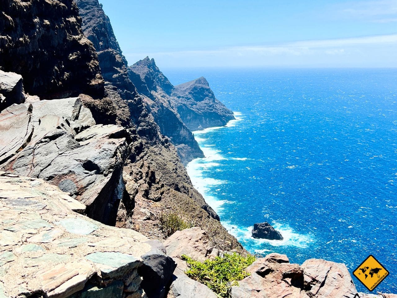 Küste Gran Canaria Westen Atlantik