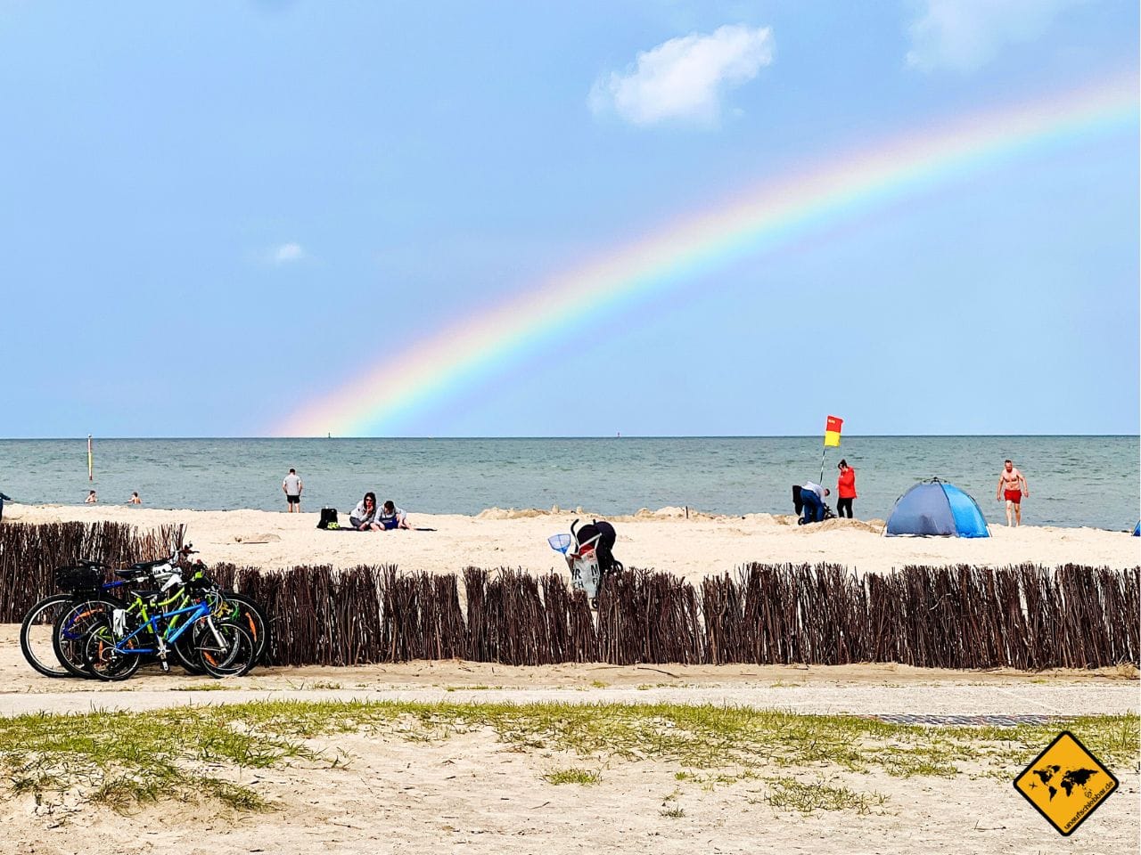 Strandbad Schillig Regenbogen