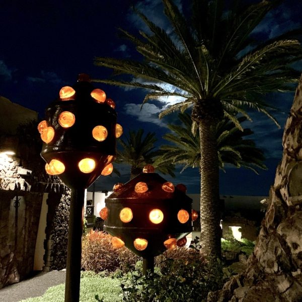 Abendlichter Jameos del Agua Lanzarote