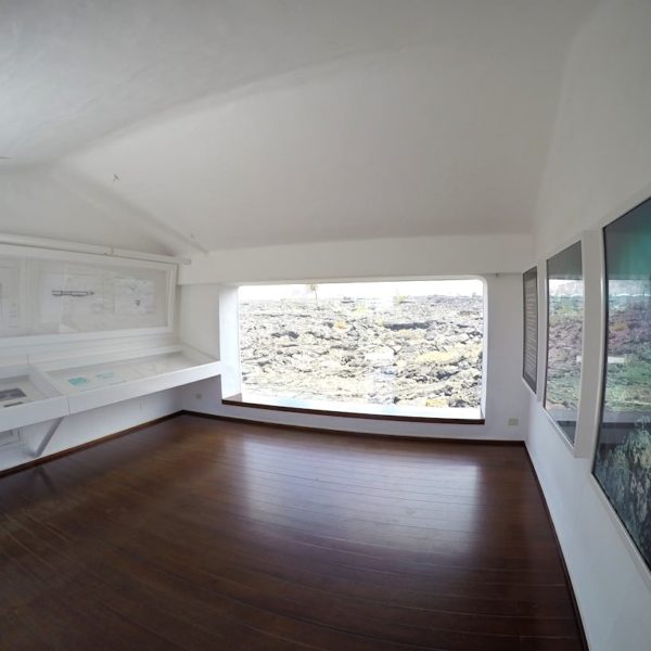 Ausstellung Panorama Fenster Fundación César Manrique Lanzarote