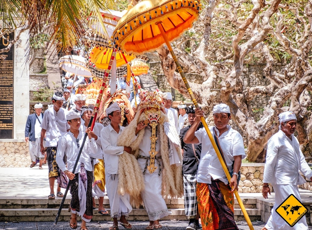 Bali Hindu-Zeremonie