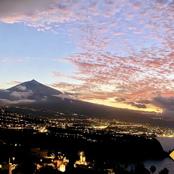 El Teide Sicht Jardin de la Paz