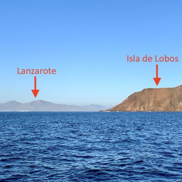 Isla de Lobos vom Meer