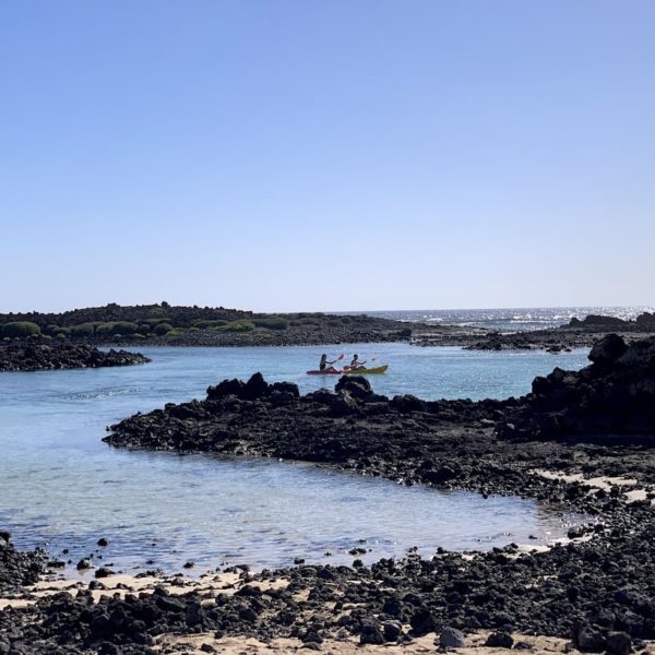 Kajak fahren Isla de Lobos