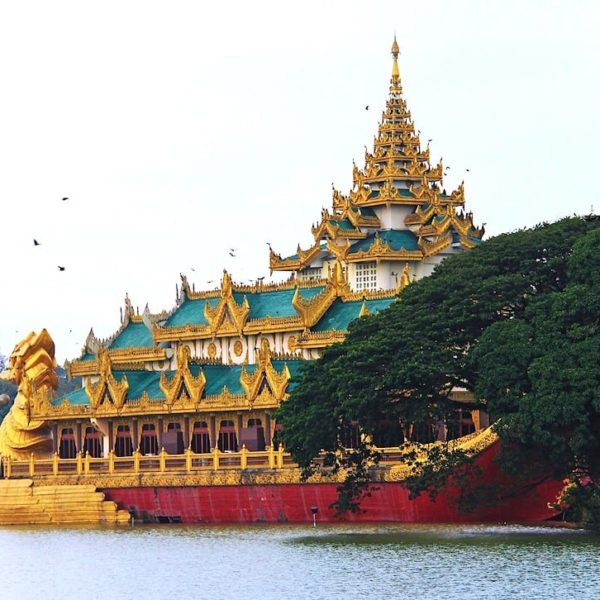 Karaweik Palace Yangon Myanmar