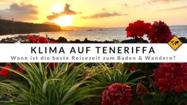 Teneriffa Klima & beste Reisezeit – mit Erfahrungswerten & Klimatabellen