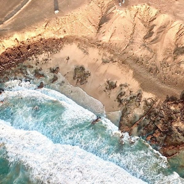Küste El Cotillo Fuerteventura Drohne