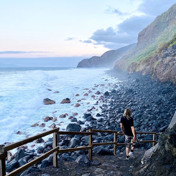 La Gomera Pescante de Agulo Wanderweg