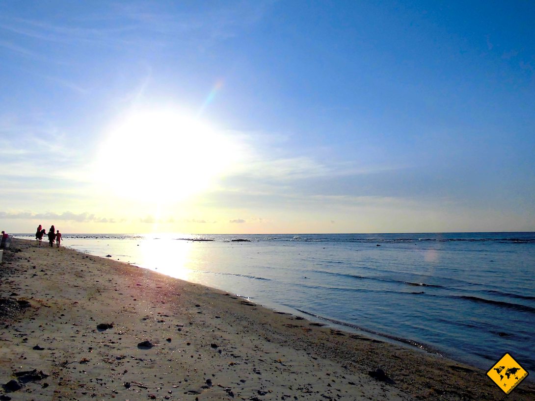 Meer Sonnenuntergang Lombok Gili Inseln