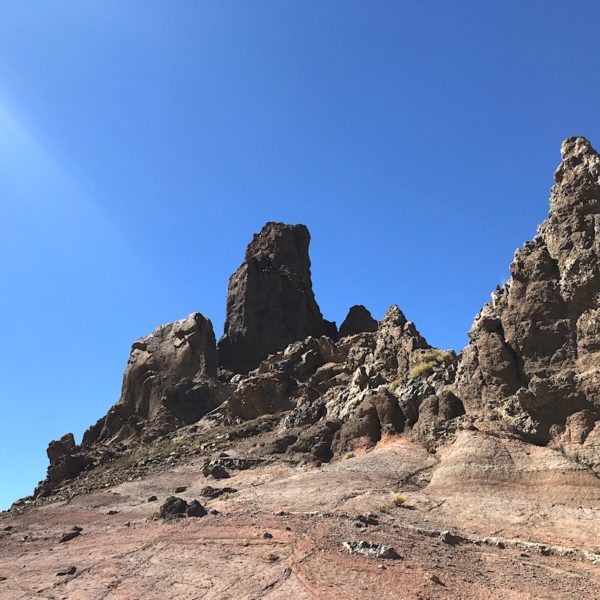 Roques de Garcia Nationalpark Teide Lavagestein