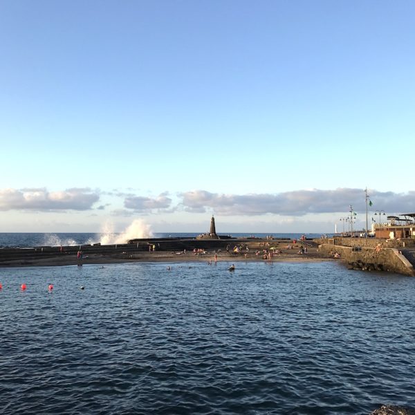 Teneriffa Bajamar Strand Seezeichen