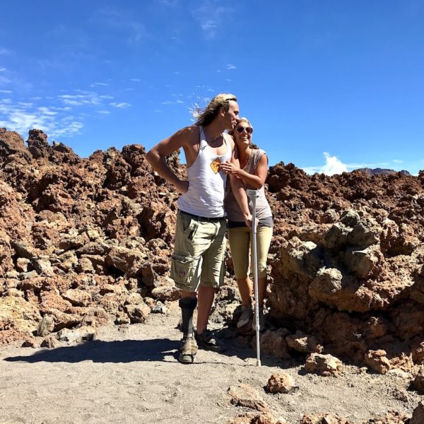 Teneriffa wandern Lavafelder Teide Nationalpark