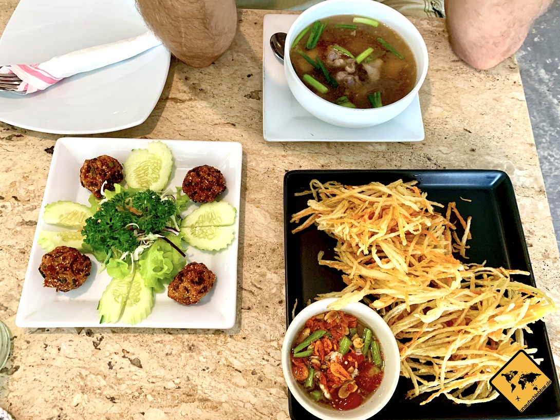 Thailand Essen Gerichte