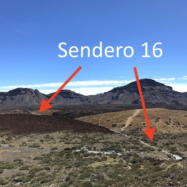 Wandern auf Teneriffa Sendero 16 Pico del Teide