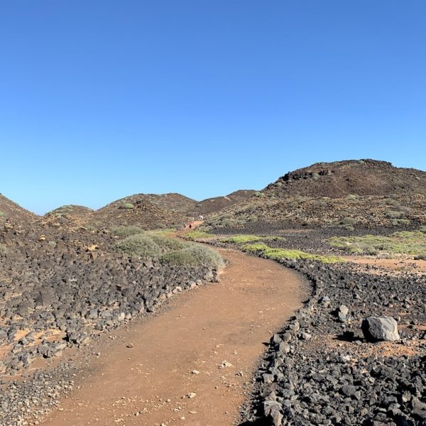 Wanderweg Markierung Isla de Lobos