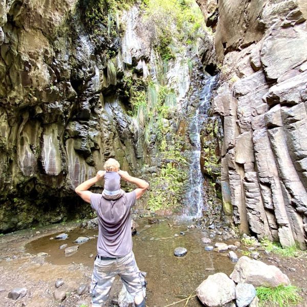 Wasserfall La Gomera Valle Gran Rey