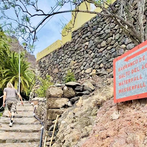 Wasserfall Wanderung La Gomera Startpunkt