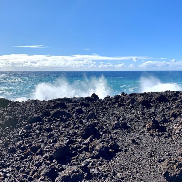 Wellen Spritzer Los Hervideros Lanzarote