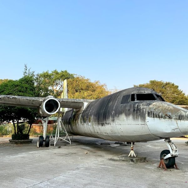 Yangon Flugzeug-Wrack